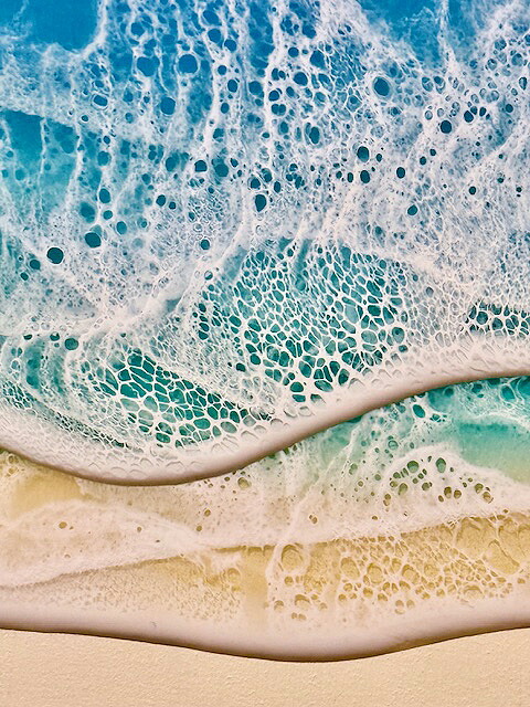 楽天市場】【HA-JA WORLDオーシャンレジンアートパネル033】オーシャン