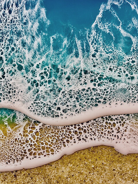 楽天市場】【HA-JA WORLDオーシャンレジンアートパネル018】オーシャン