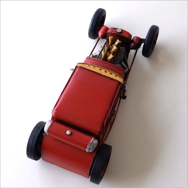 楽天市場】置物 オブジェ スポーツカー おもちゃ アンティーク調