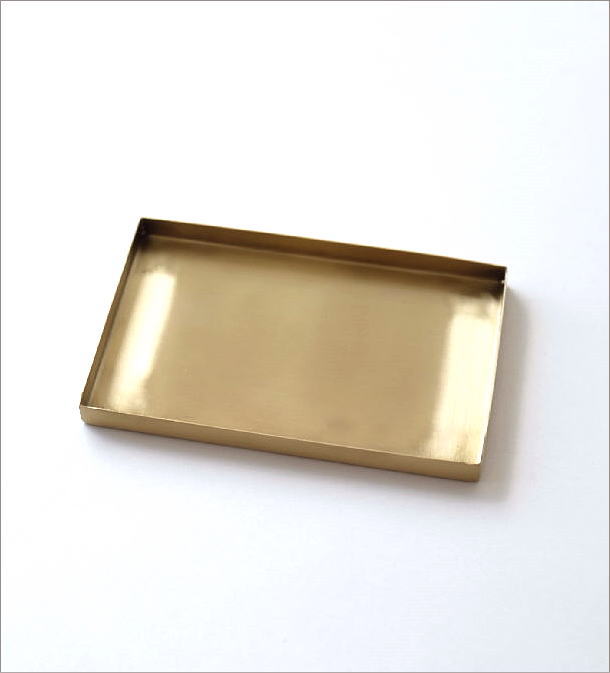楽天市場】トレー ゴールド 真鍮 アンティーク インテリア 小物入れ