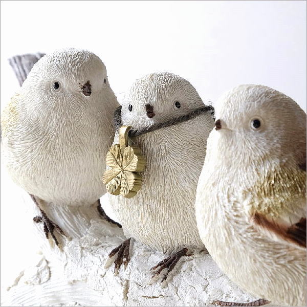 楽天市場】シマエナガ オブジェ 置物 鳥 おしゃれ かわいい 玄関