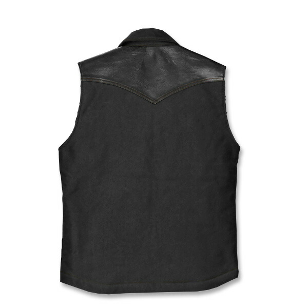 楽天市場】Deluxeware（デラックスウエア）レザーヨークベスト【D-16