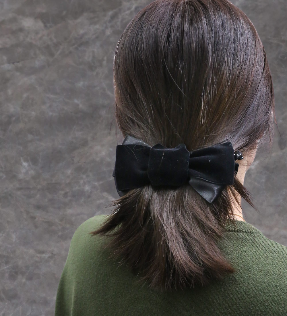 楽天市場】【バナナクリップ】☆リトルムーンプリンセスリボン