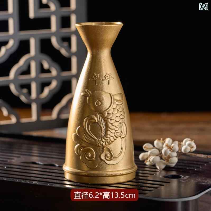 楽天市場】徳利 ワインポット 銅製 古道具 真鍮 酒器 仏殿 グラス 酒杯