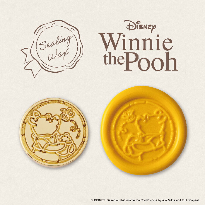 楽天市場】シーリングワックスセット くまのプーさん SLW-006