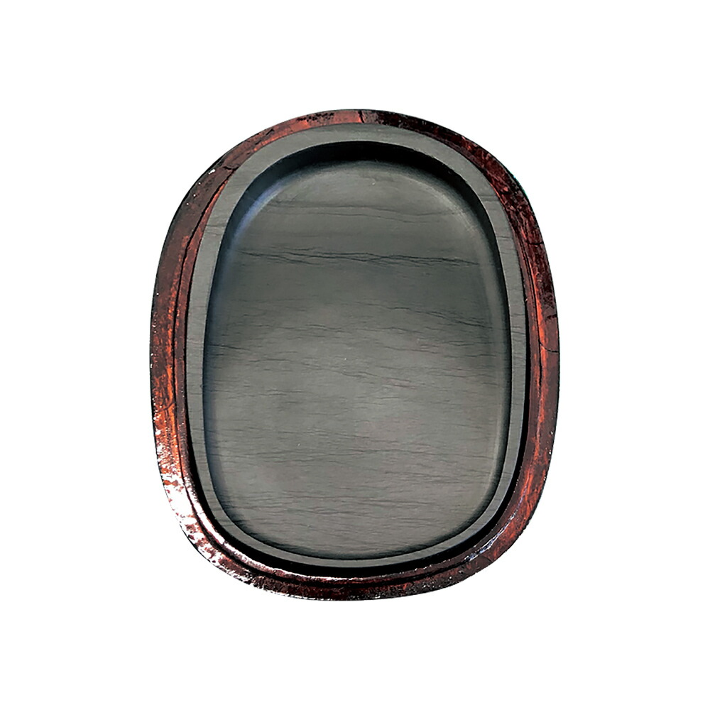 楽天市場】書道 硯 端渓 歙州硯 楕円五吋 HJ15 サイズ：5インチ (幅123