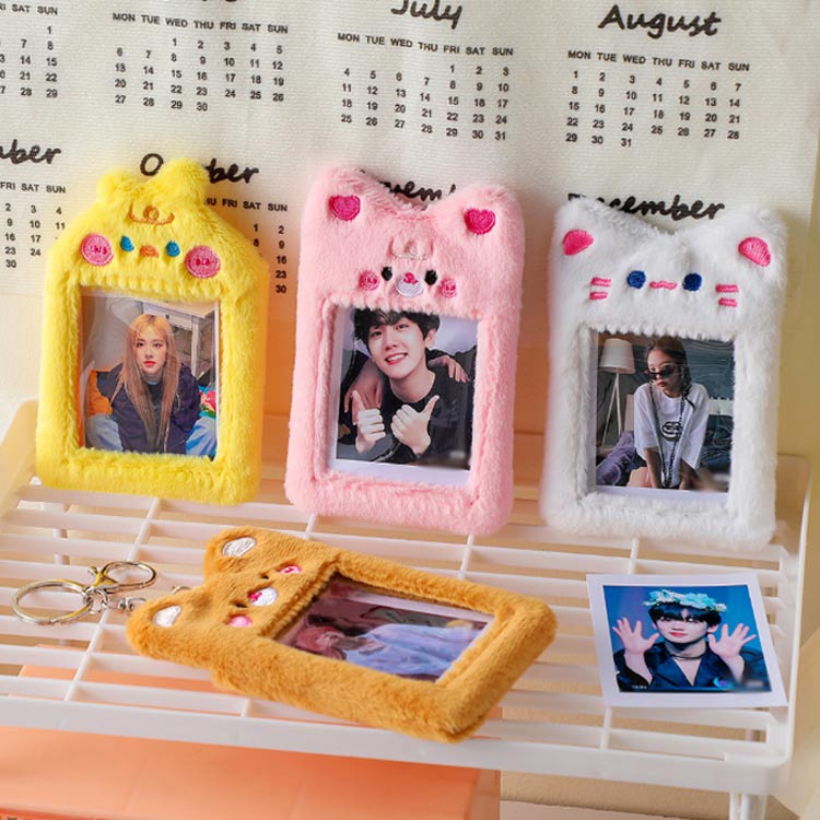 楽天市場】カードキーホルダー ふわふわ アニマル もこもこ チェキ