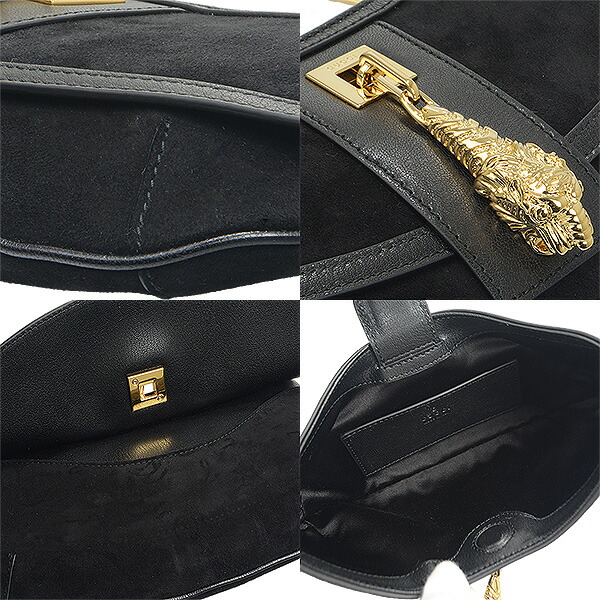 楽天市場】送料無料♪グッチ タイガーヘッド チェーンショルダーバッグ