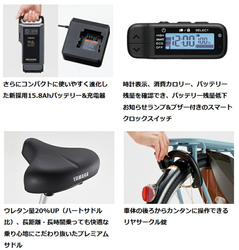 楽天市場】電動自転車 ヤマハ PAS With SP（パス ウィズ スーパー）24