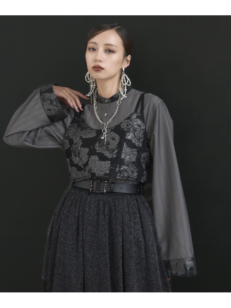 楽天市場】2Pビスチェ*イソザイチュニックシャツ HARE ハレ トップス