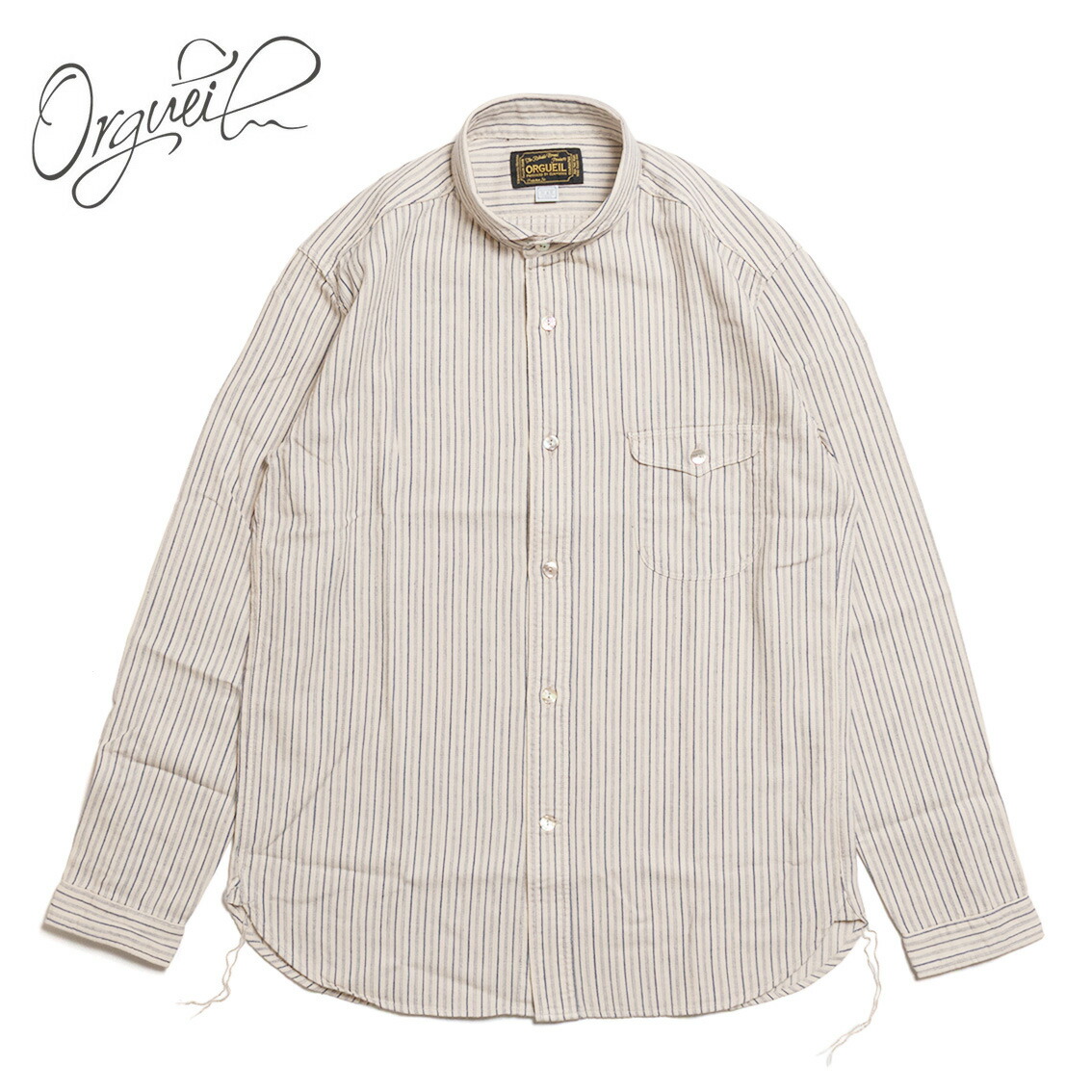 楽天市場】ORGUEIL オルゲイユ Shawl Collar Shirt ショールカラー