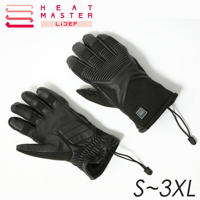 楽天市場】ヒーテック ヒートレザーグローブ type－1の通販