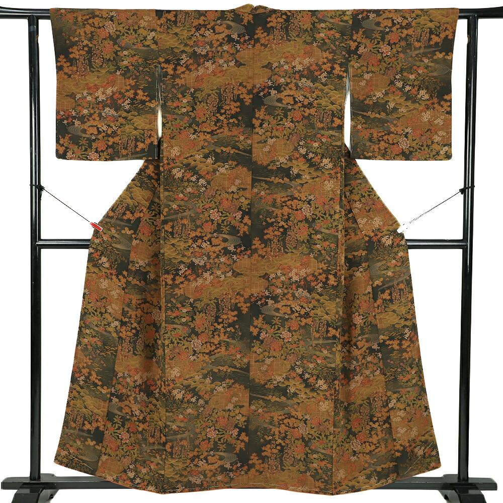 楽天市場】【 中古 】 樽本伊勢蔵 小紋 リサイクル 着物 正絹