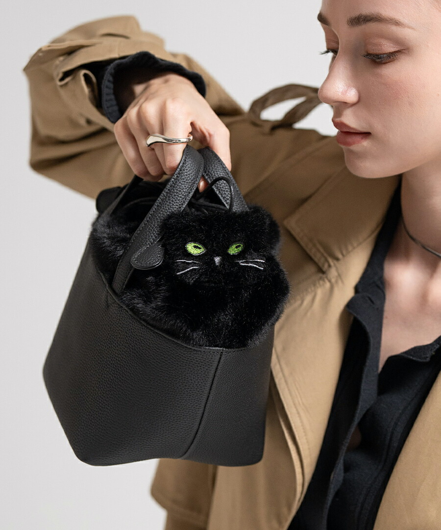 楽天市場】AIM医学研究支援PJ実施中｜本革 ねこ トートバッグ