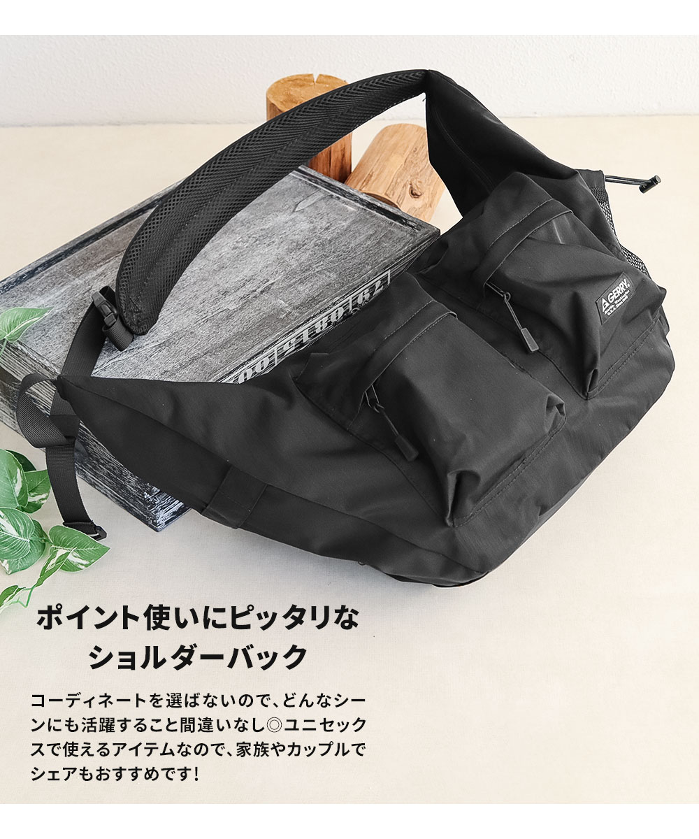 楽天市場】gerry ショルダーバッグ メンズ 斜めがけ かっこいい ダブル