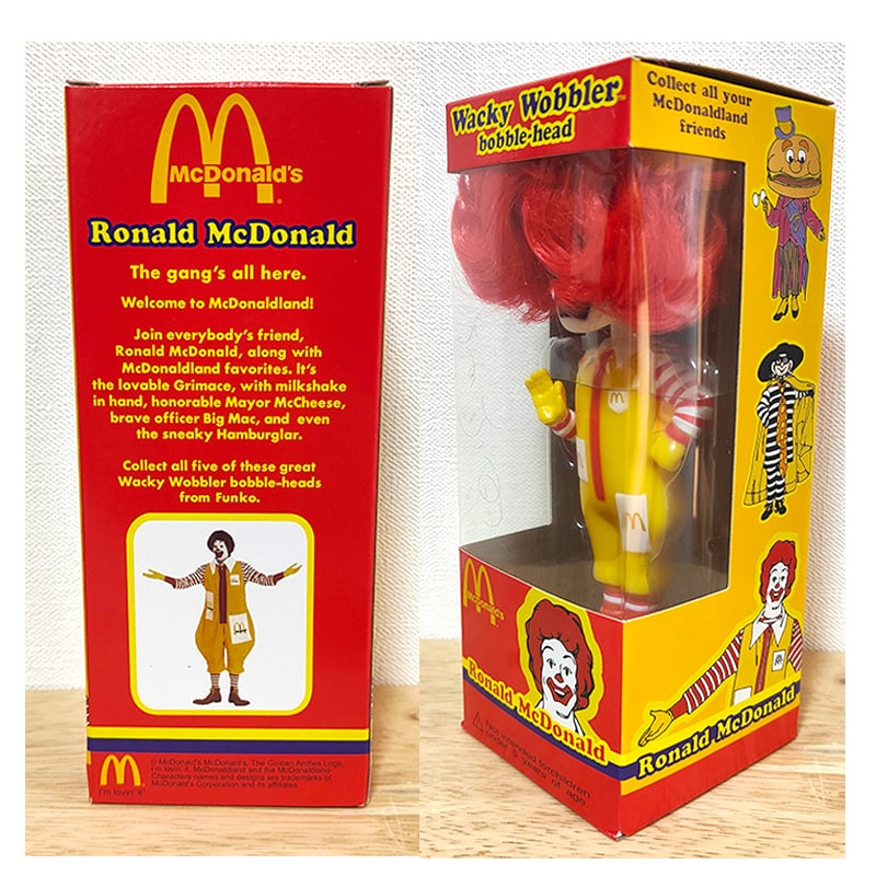 楽天市場】フィギュア ドナルド 首振り人形 マクドナルド ファンコ