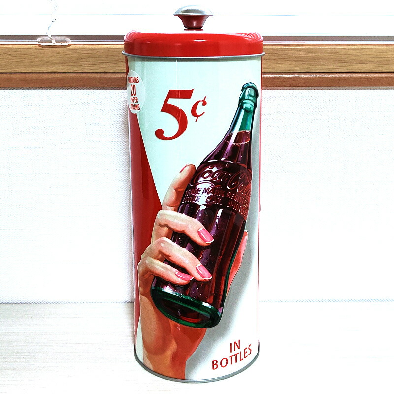 アメリカン雑貨 コカ・コーラ ストローディスペンサー1992年 箱付