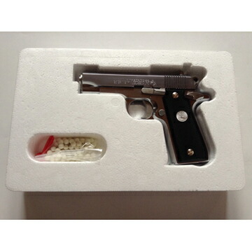 楽天市場】タナカワークス コルト .380オート ABS ステンレス/シルバー