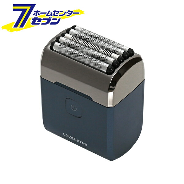 楽天市場】モバイルシェーバー 5枚刃 ネイビー SRM-506 ロゼンスター