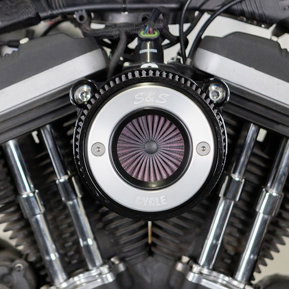 楽天市場】【S&S】Air Stinger リング付・ステルスエアクリーナー