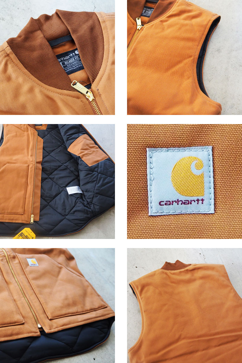 楽天市場】carhartt カーハート ダック ベスト メンズ DUCK VEST