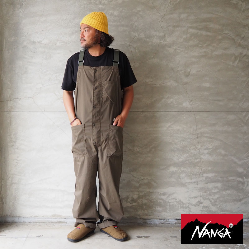 楽天市場】NANGA ナンガ オーバーオール 難燃 タキビ リップストップ