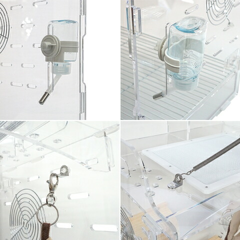 楽天市場】フクロモモンガ専用飼育ケース【ヒーター付6点セット