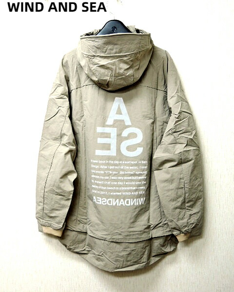 楽天市場】L【WIND AND SEA WDS A32 REFLECT BOTH ZIP MOUNTAIN PARKA