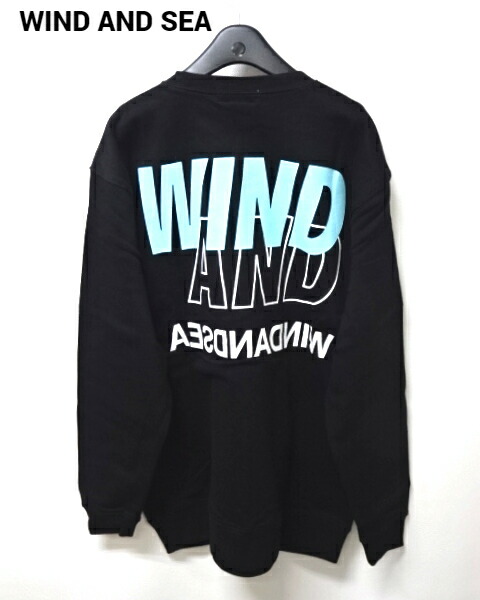 楽天市場】L【WIND AND SEA Y&S WDS Custom Sweatshirt 10oz / BLACK