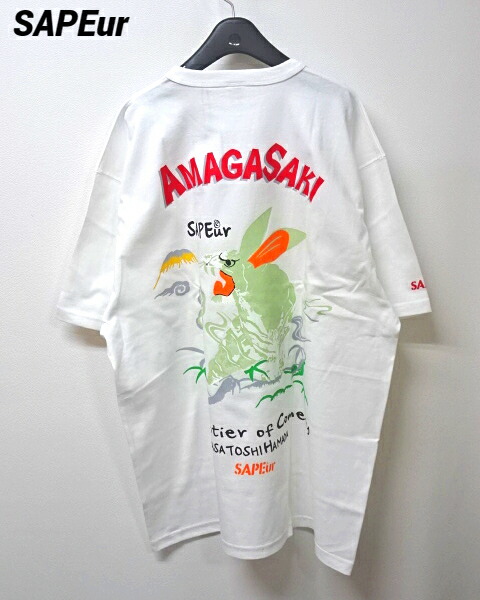 楽天市場】【ツッコミ吠えウサギ SAPEur × MASATOSHI HAMADA S/S TEE