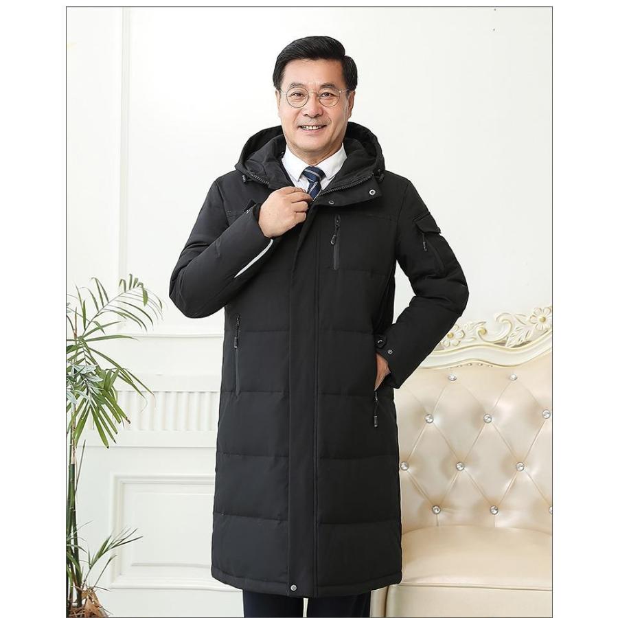 楽天市場】ダウンコート メンズ ビジネス ロングダウン ロングコート
