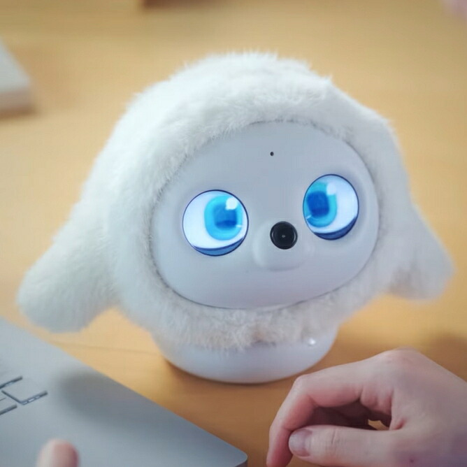 楽天市場】moflin モフリン aiペットロボット シルバーの通販