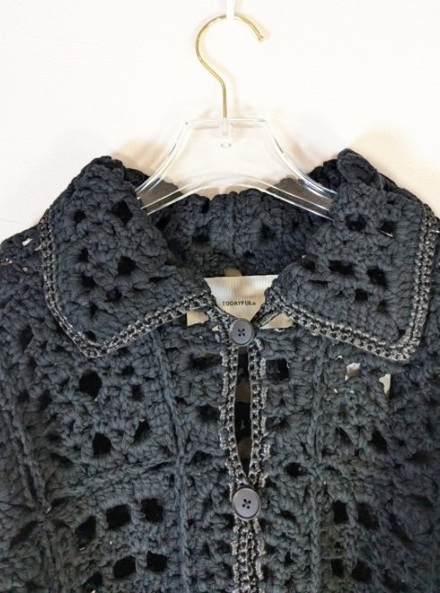 楽天市場】【即日出荷】TODAYFUL トゥデイフル Crochet Knit Shirts