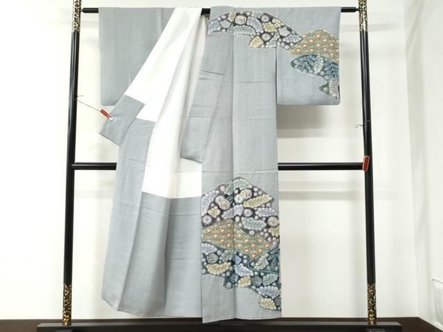 楽天市場】平和屋着物○樋熊哲也 訪問着 辻が花 絞り 手描き 金通し地