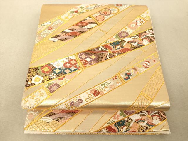 楽天市場】平和屋着物◎六通柄袋帯 唐織 桃山新古典 金銀糸 正絹 逸品