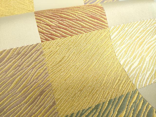 楽天市場】平和屋着物○田中工芸織物 祥園謹製 六通柄袋帯 変わり市松