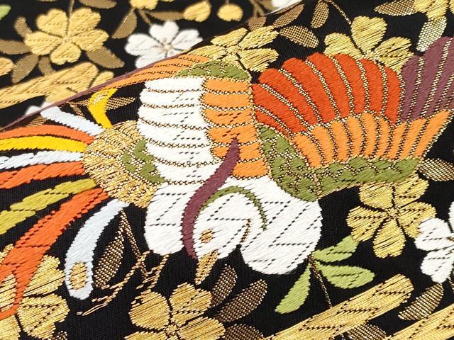 楽天市場】平和屋本店□極上 西陣 河合美術織物謹製 六通柄袋帯 唐織