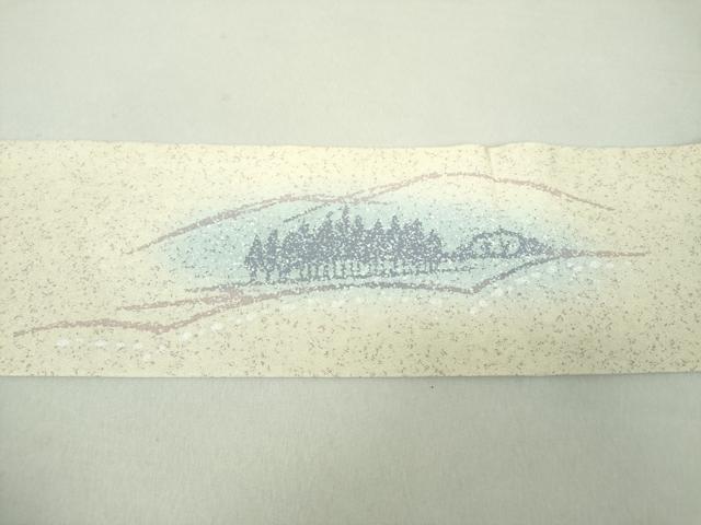 楽天市場】平和屋着物○京都手描友禅 中嶋剛司 蝋彩染 九寸名古屋帯