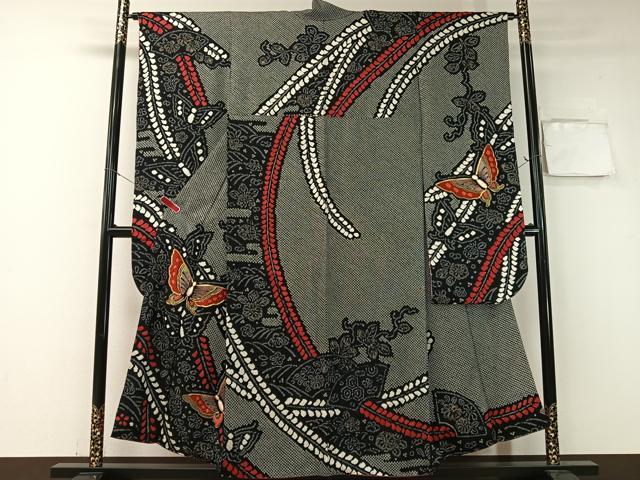 楽天市場】平和屋着物○豪華振袖・長襦袢セット 総絞り 駒刺繍 藤花舞