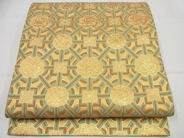 楽天市場】平和屋1□極上 龍村晋謹製 全通柄袋帯 名物加賀蜀江錦 金糸