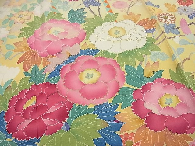 楽天市場】平和屋1□極上 本加賀友禅作家 百貫華峰 訪問着 花籠 暈し