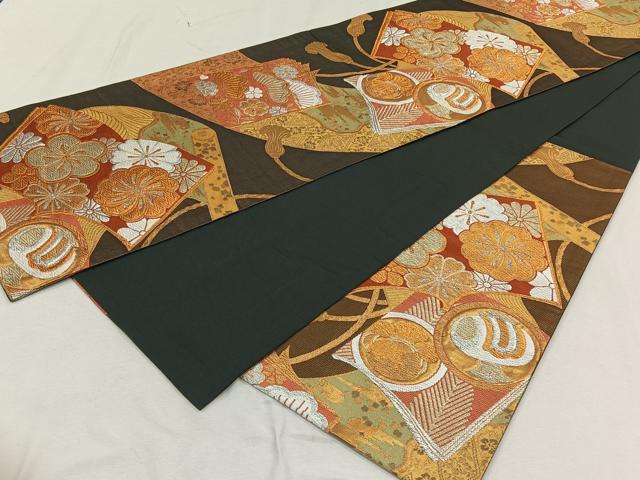 楽天市場】平和屋着物◎六通柄袋帯 福寿錦 金銀糸 正絹 逸品