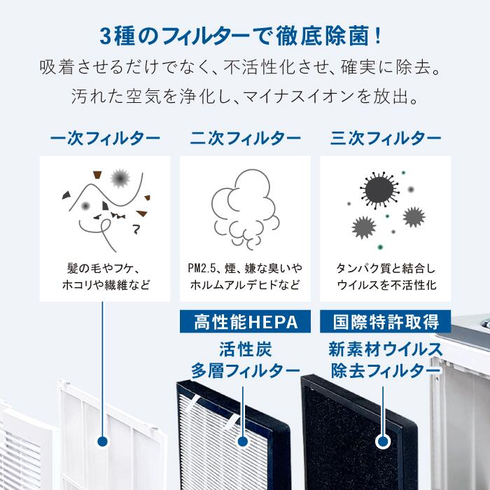楽天市場】【3/4 20時より50%OFF】空気清浄機 HESTAエアクリーン 60畳