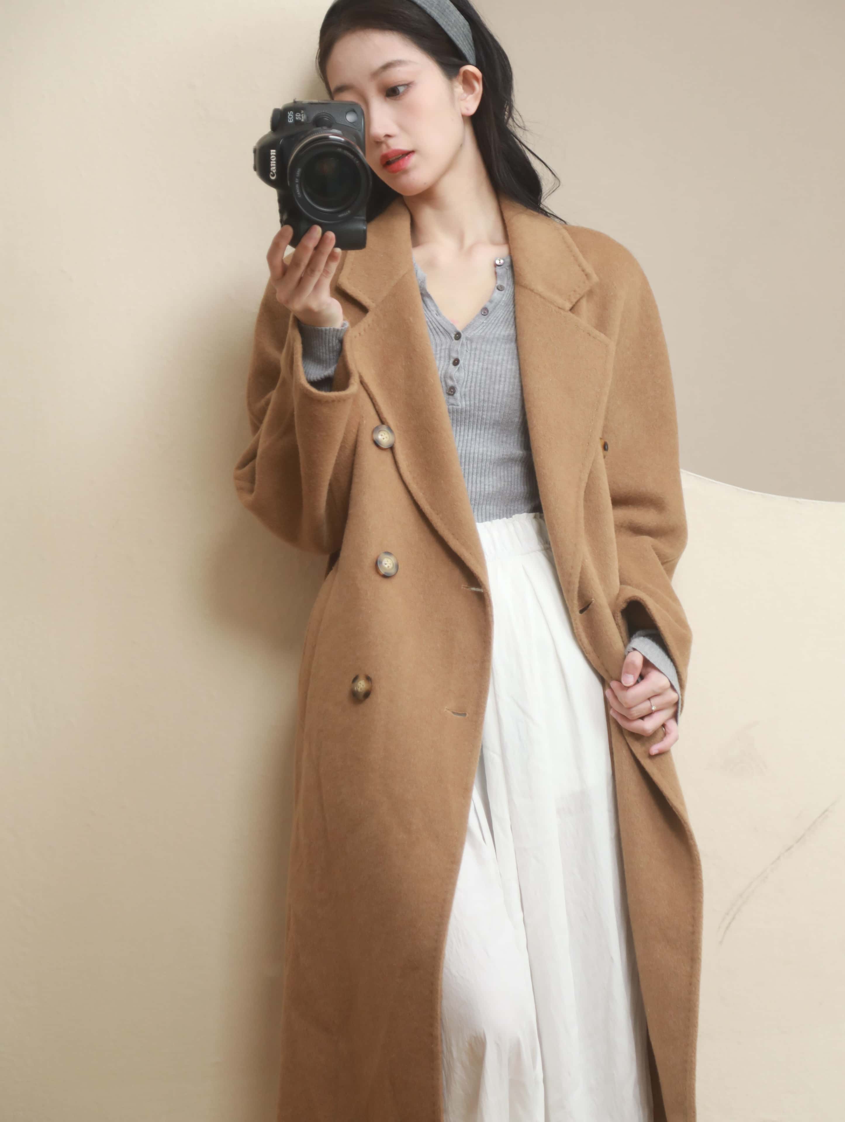 楽天市場】高級 オーストラリア産 メリノ ウールコート レディース