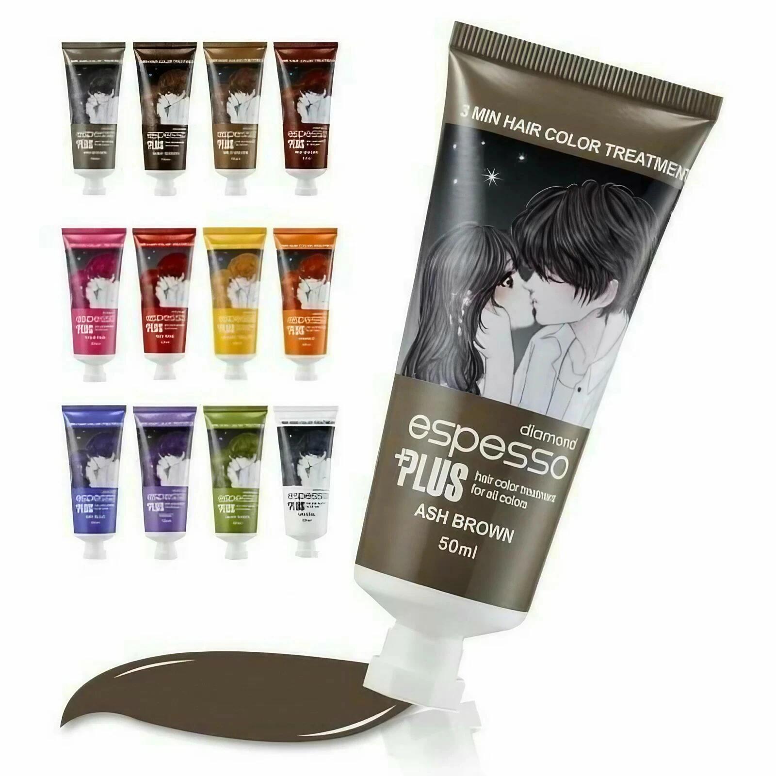 楽天市場】ESPESSO PLUS カラー剤 シャンプー ヘアカラーリング剤 ヘア