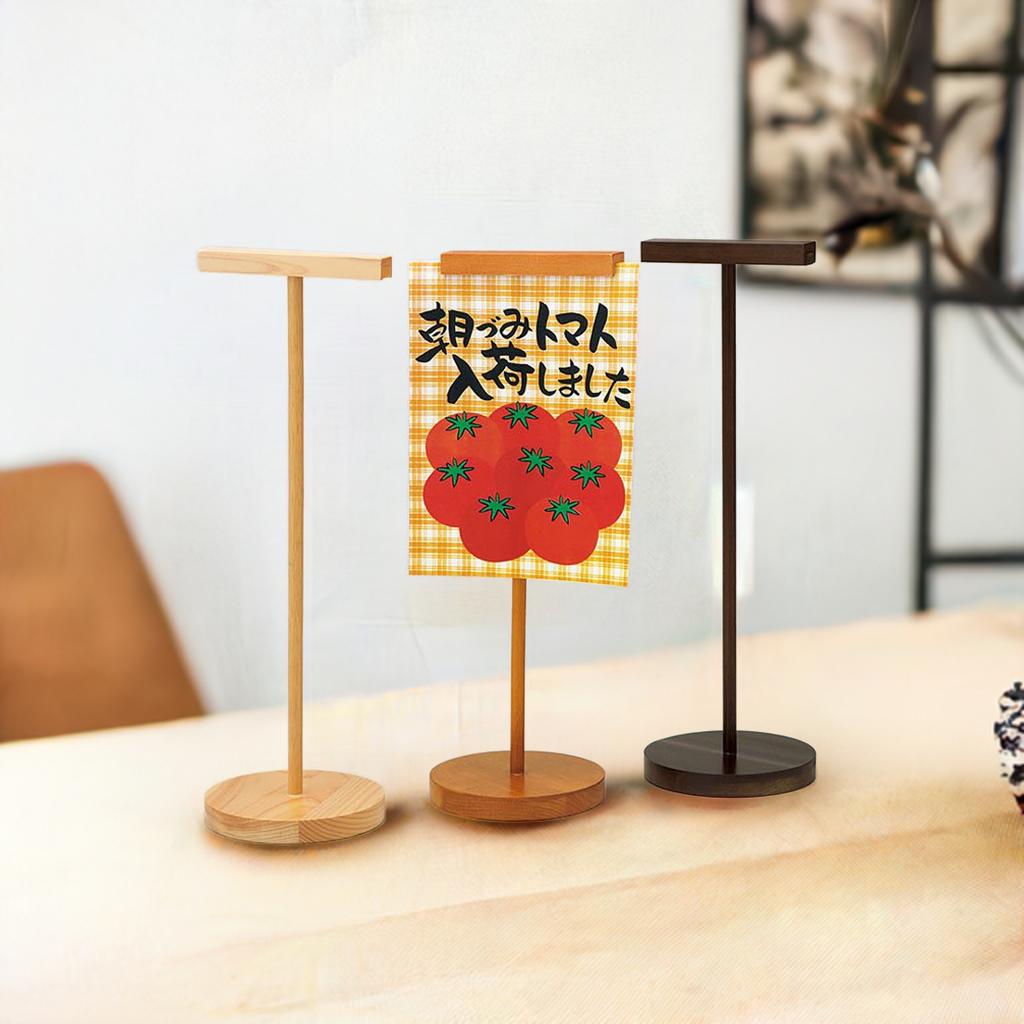 楽天市場】木製 ポップスタンド 案内板 掲示板 標識 看板 POPスタンド