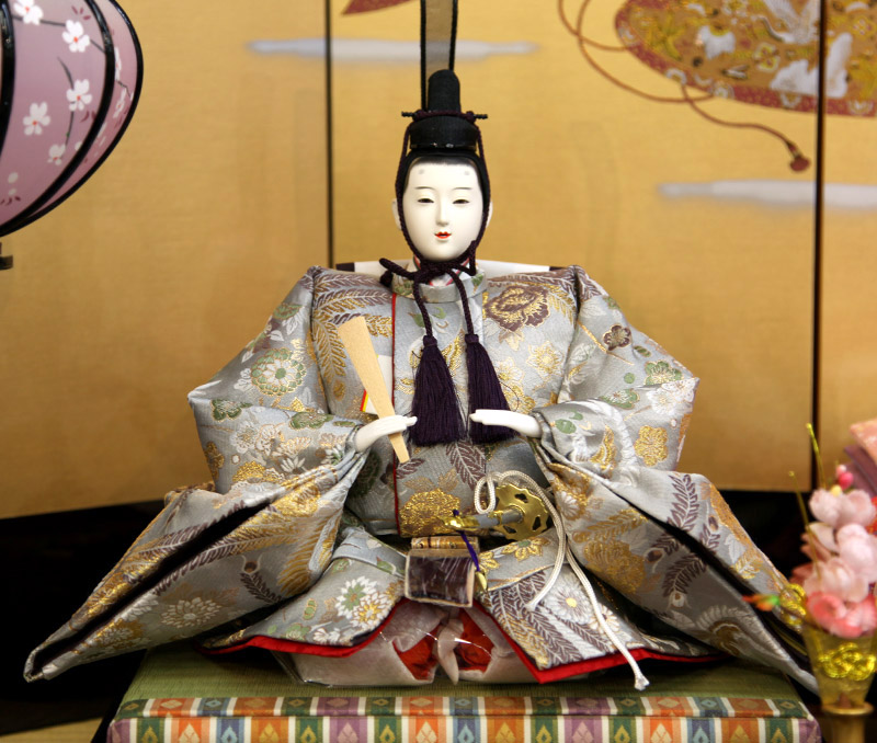 楽天市場】雛人形 久月 ひな人形 雛 三段飾り 五人飾り 春陽雛 西陣織