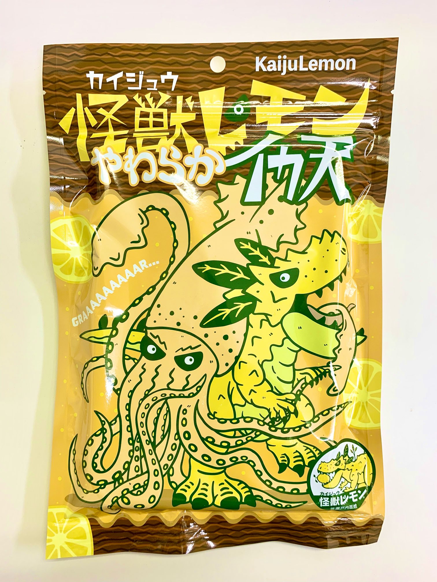 楽天市場】ゴジラ-1.0タイアップ企画【怪獣レモンやわらかイカ天1袋