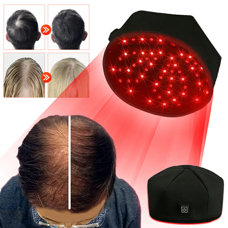 楽天市場】【ブラック】 育毛キャップ 赤色 led 育毛 頭皮ケア
