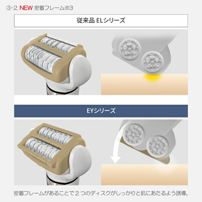 楽天市場】2024年3月1日新発売 パナソニック 脱毛器 ソイエ soie ES